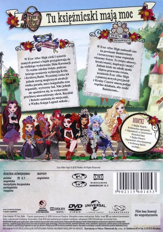 Ever After High. Dzień Koronacji. Święto Baśniowiosny [DVD]