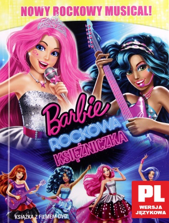 Barbie Rockowa Księżniczka (booklet) [DVD]