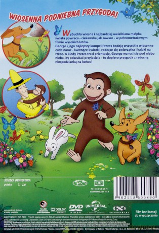 Ciekawski George. Witaj wiosno! [DVD] 