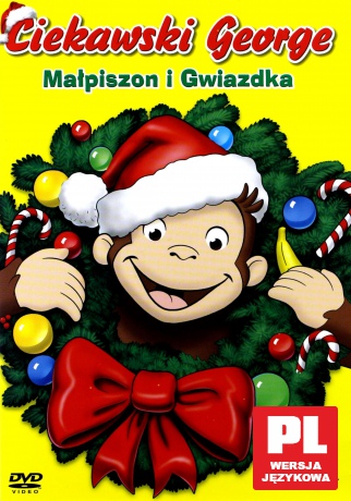 Ciekawski George: Małpiszon i Gwiazdka (Święta) [DVD]