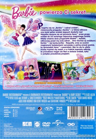 Barbie i sekret wróżek [DVD]