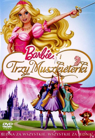 Barbie i Trzy Muszkieterki [DVD]