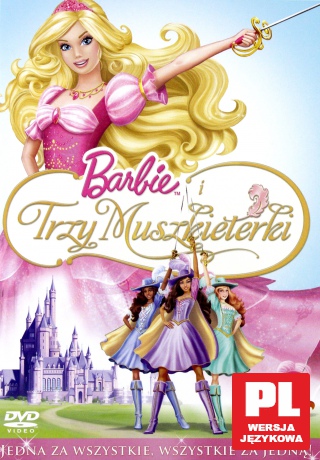 Barbie i Trzy Muszkieterki [DVD]