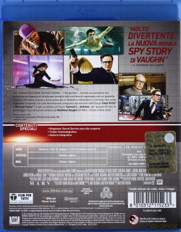 Kingsman: Tajne Służby [Blu Ray]
