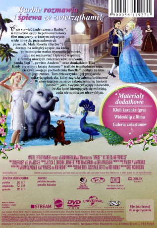 Barbie Jako Księżniczka Wyspy [DVD]