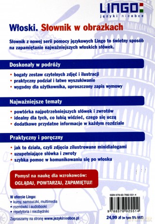 Włoski. Słownik w obrazkach [KSIĄŻKA]