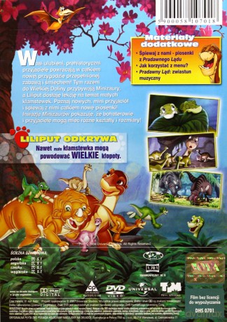 Pradawny ląd 11. Inwazja Minizaurów [DVD]