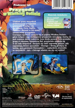 Pradawny ląd 2. Przygoda w Wielkiej Dolinie [DVD]