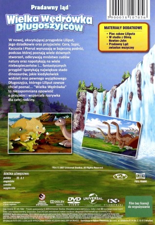 Pradawny ląd 10. Wielka wędrówka długoszyjców [DVD]