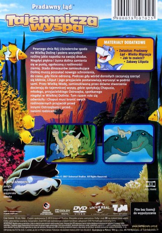 Pradawny ląd 5. Tajemnicza wyspa [DVD]