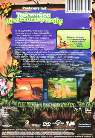 Pradawny ląd 6. Tajemnica Jaszczurczej Skały [DVD]