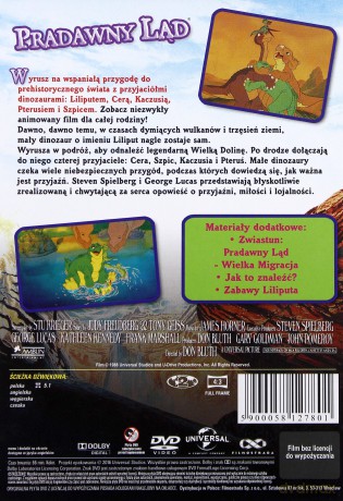 Pradawny ląd 1. Pierwsza wielka przygoda [DVD]
