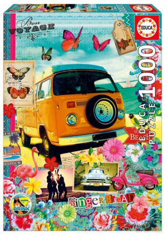 EDUCA 1000 el. Bon Voyage - Gingerbread [PUZZLE]