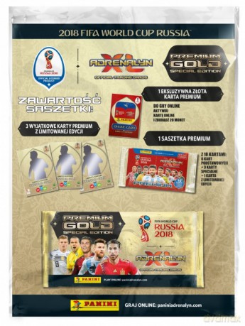 Kolekcja FIFA World Cup Russia 2018 Gold [KARTY]