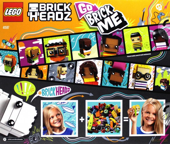 LEGO BrickHeadz Portret z klocków (41597) [KLOCKI]