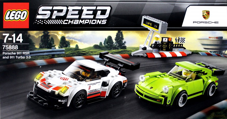 LEGO Speed Champions Porsche 911 RSR Turbo 3.0 (75888) [KLOCKI]
