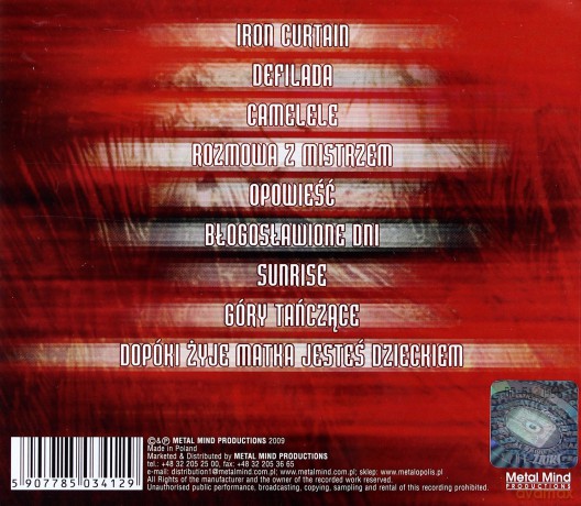 SBB: Iron Curtain  [CD]