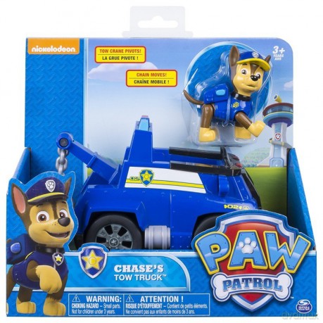 Psi Patrol Pojazdy z figurkami Chase [FIGURKA]