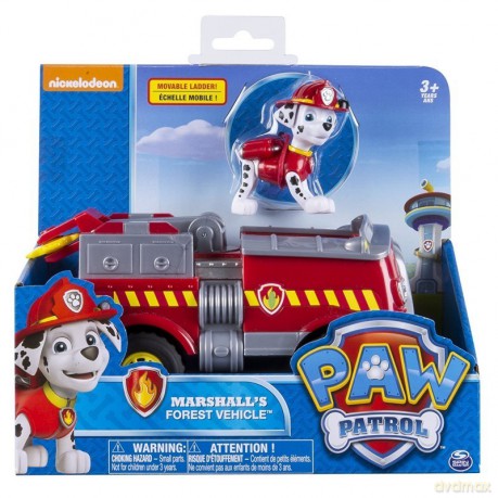 Psi Patrol Pojazdy z figurkami Marshall [FIGURKA]