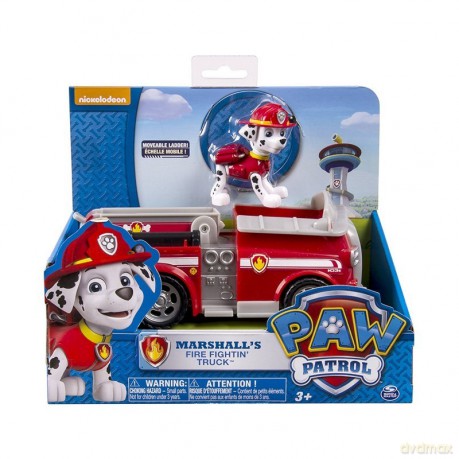 Psi Patrol Pojazdy z figurkami Marshall [FIGURKA]