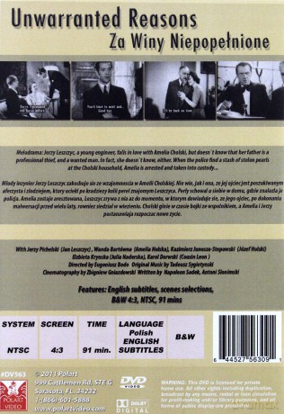Za winy niepopełnione [DVD]