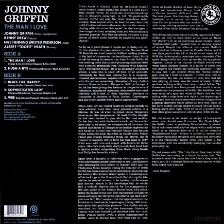 Johnny Griffin: The Man I Love [Winyl]