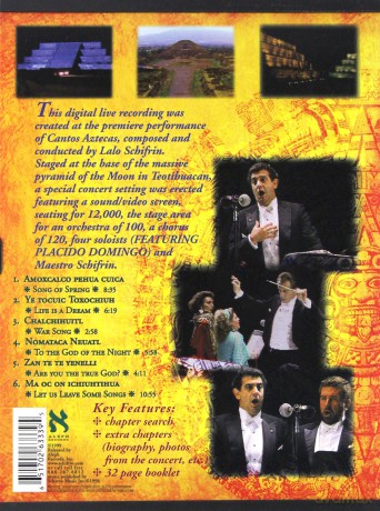 Lalo Schifrin: Cantos Aztecas: Songs Of The Aztecs [DVD]