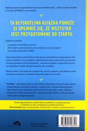 Gotowi na start. Jak sprawdzić pomysł na biznes żeby nie stracić czasu i pieniędzy - Pat Flynn [KSIĄŻKA]