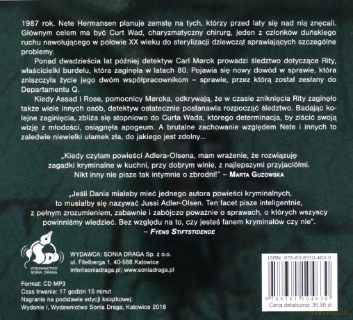 Kartoteka 64. Departament Q (Tom 4) - Jussi Adler-Olsen [AUDIOBOOK]