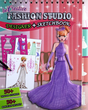 Malowanka kreatywna designer i sketchbook