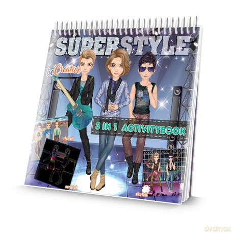 Malowanka kreatywna super style 3w1