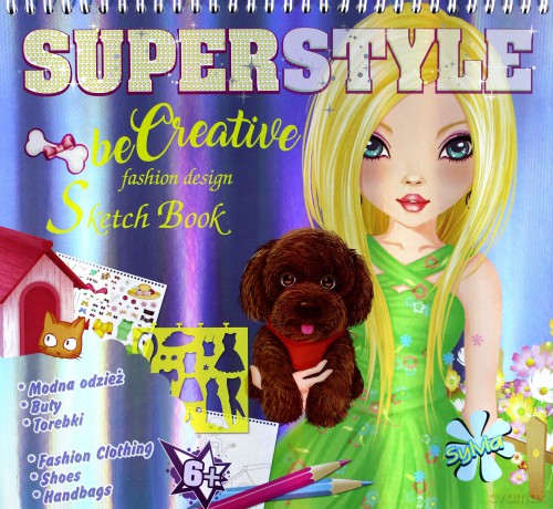 Malowanka kreatywna super style ms