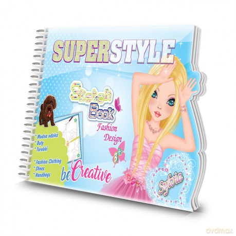 Malowanka kreatywna super style ms