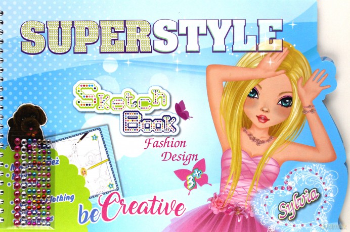 Malowanka kreatywna super style ms