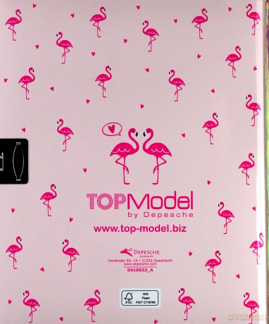 Pamiętnik na kłódkę. Topmodel tropical flamingo