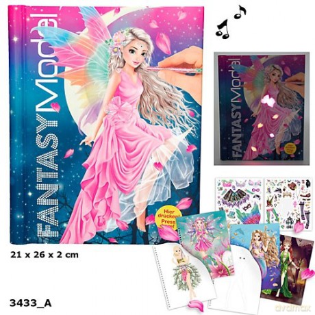 Szkicownik kreatywny Fantasy Model z dźwiękiem i światłem