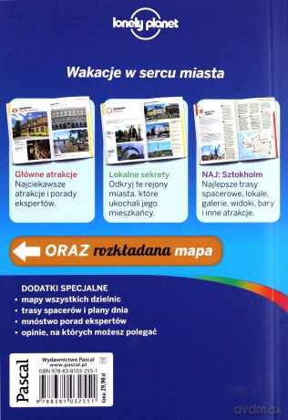 Sztokholm Lonely Planet [KSIĄŻKA]