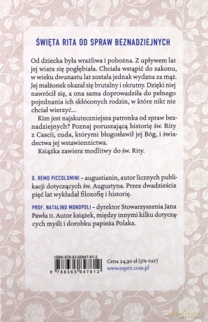 Święta Rita - Natalino Monopoli [KSIĄŻKA]