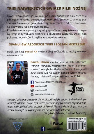 Triki gwiazd footbolu - Paweł Skóra [KSIĄŻKA]