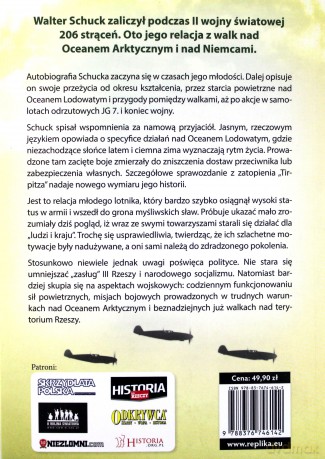 Zestrzelony od BF 109 do ME. 262 wspomnienia pilota Jagdgeschwader 5 i 7 - Walter Schuck [KSIĄŻKA]