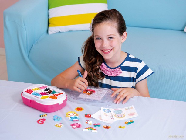 Aquabeads Fioletowe lite koraliki