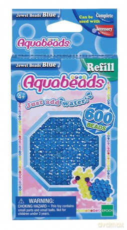 Aquabeads Niebieskie koraliki-klejnociki