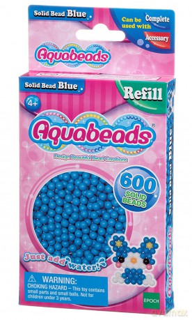 Aquabeads Niebieskie lite koraliki