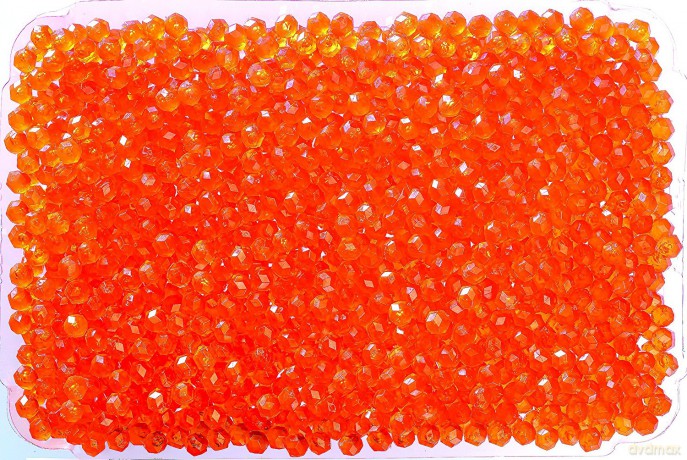 Aquabeads Pomarańczowe koraliki-klejnociki