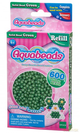 Aquabeads Zielone lite koraliki