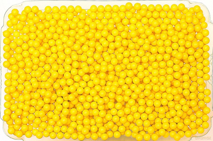 Aquabeads Żółte lite koraliki