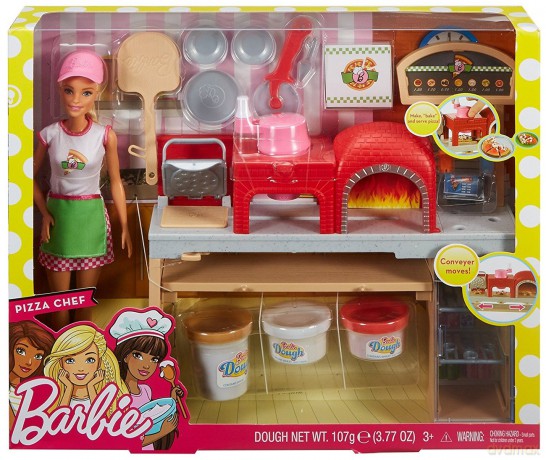 Barbie Pizzeria Zestaw lalka