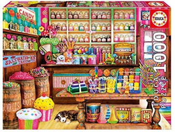 EDUCA Sklep Cukierkami 1000 el. [PUZZLE]