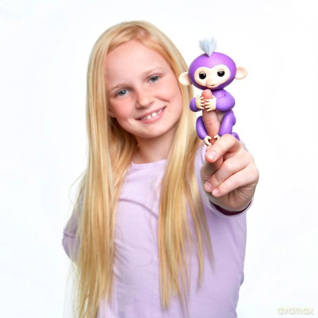 Fingerlings Małpka Bella Różowa