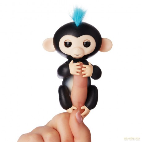 Fingerlings Małpka Finn Czarny